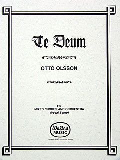 Olsson, O: Te deum