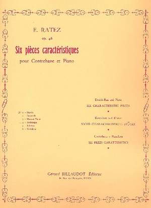 Ratez, E: Arabesques op 46/4 (6 pieces caracteristiques)