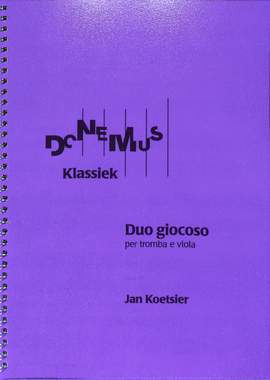 Koetsier, J: Duo giocoso op 69