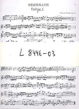 Trunk, R: Eine kleine Serenade op 55