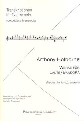 Holborne, A: Werke für Laute / Pandora