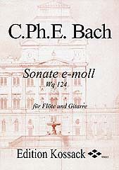 Bach, C P E: Sonate e-moll WQ 124