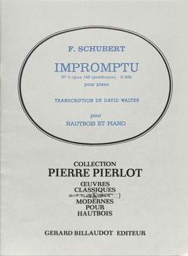 Schubert, F: Impromptu op 142/3 D 935