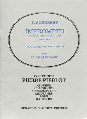 Schubert, F: Impromptu op 142/3 D 935