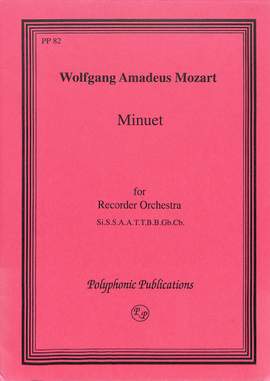 Mozart, W A: Minuet (Serenade KV 361)