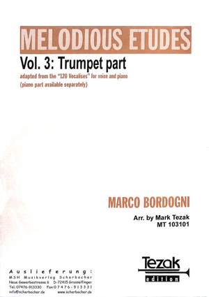 Bordogni, M: Melodious Etudes 3