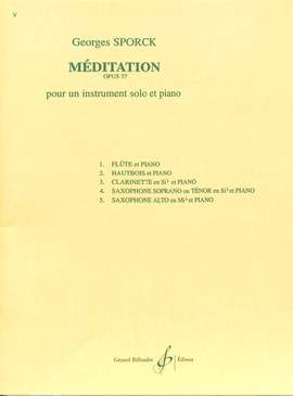 Sporck, G: Meditation op 37
