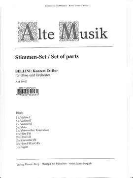 Bellini, V: Konzert Es-Dur