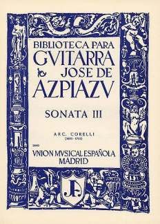 Corelli, A: Sonate 3