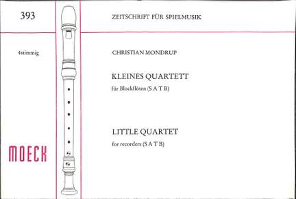 Mondrup, C: Kleines Quartett