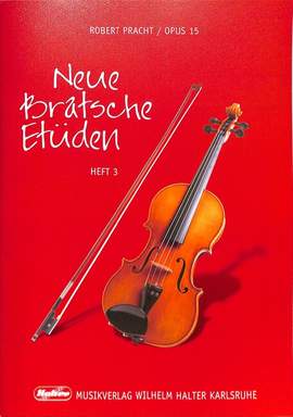 Pracht, R: Neue Bratsche Etüden 3 op 15