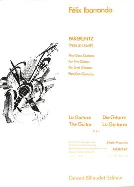 Ibarrondo, F: Pakeruntz (Vers la calme)