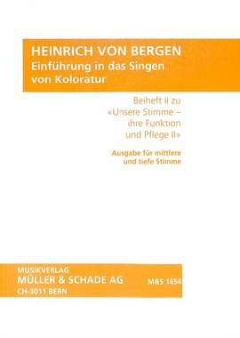 Einführung in das Singen von Koloraturen
