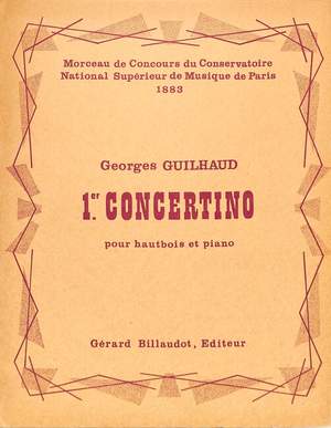 Guilhaud, G: Concertino 1