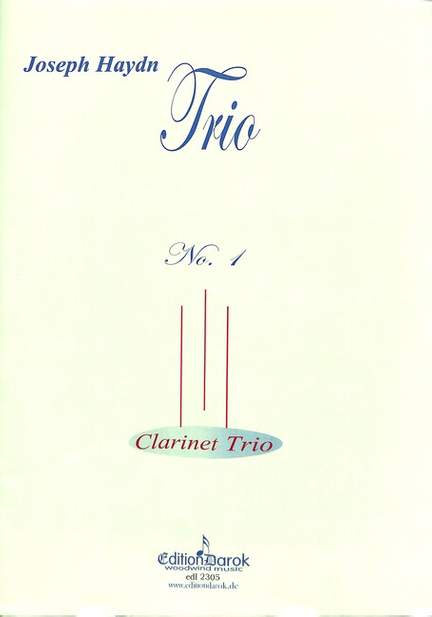 Haydn, J: Trio 1