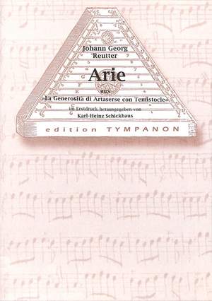 Reutter, G: Arie - la generosita di artaserse con temistocle