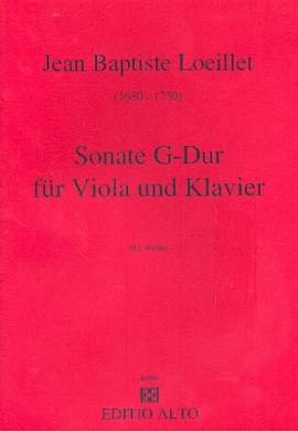 Loeillet de Gant, J B: Sonate G-Dur