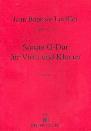 Loeillet de Gant, J B: Sonate G-Dur