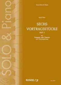 Weis, A: Sechs Vortragsstücke - Heft 2