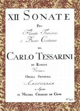 Tessarini, C: 12 Sonaten