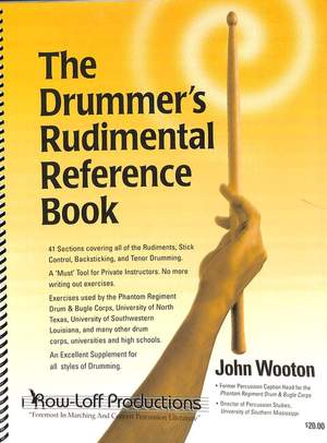 Wooton, J: Drummer's rudimental reference book