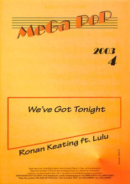 We've got tonight 4