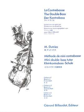 Dutriez, M: Methode de mini contrebasse 2