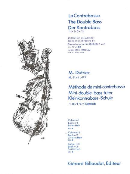Dutriez, M: Methode de mini contrebasse 2