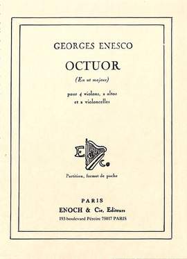 Enescu, G: Octuor C-Dur op 7