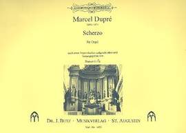 Dupré, M: Scherzo