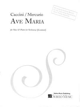Caccini, G: Ave Maria G major
