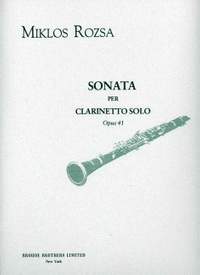Rózsa, M: Sonate op 41 op. 41