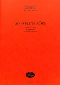 Detri: Sonate c-Moll