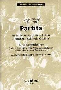 Weigl, J: Partita über Themen aus dem Ballett I spagnoli nell'isola