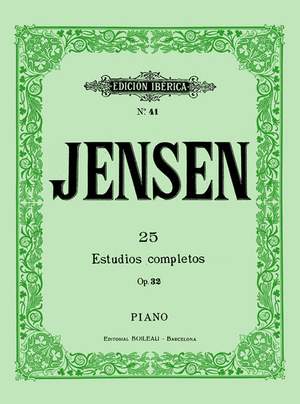 Jensen, A: 25 Estudios completos op 32