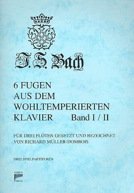 Bach, J S: 6 Fugen (Wohlemperiertes Klavier)