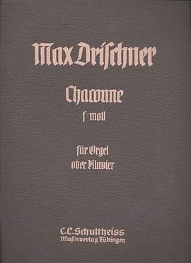 Drischner, M: Chaconne f-moll