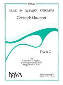 Graupner, C: Trio C-Dur