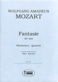 Mozart, W A: Fantasie KV 594