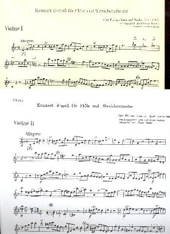 Bach, C P E: Konzert d-moll