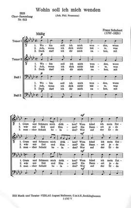 Schubert, F: Wohin soll ich mich wenden
