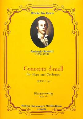 Rossetti, F A: Concerto d-moll (Murray C 39)