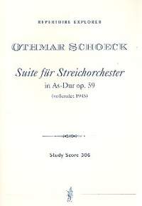 Schoeck, O: Suite As-Dur op 59