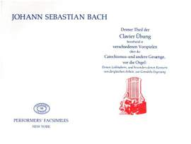 Bach, J S: Dritter Teil der Klavierübungen 3