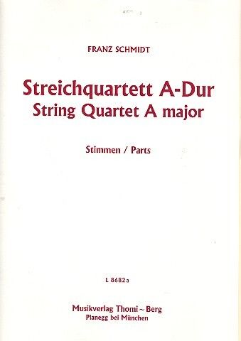 Schmidt, F: Quartett A-Dur
