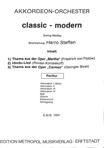 Classic modern