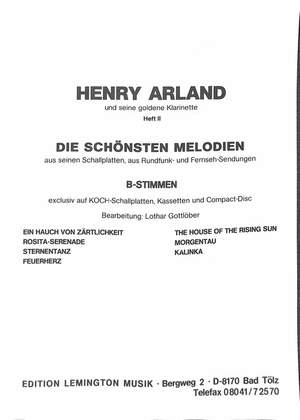 Arland, H: Die schönsten Melodien 2