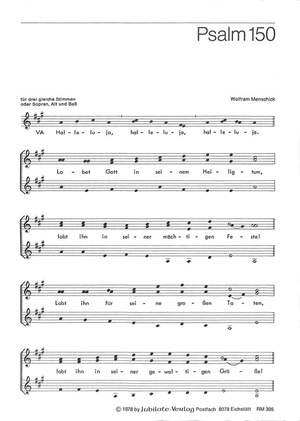 Menschick, W: Psalm 150
