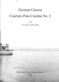 Caceres, G: Cuarteto para cuerdas 2