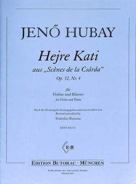 Hubay, J: Hejre Kati Op. 32/4